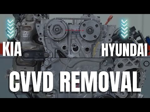 CVVD Removal & Installation on KIA & Hyundai Gamma 2 Engines | Variable Valve Duration #kia #engine