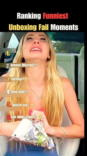 Ranking Funniest Unboxing Fail Moments 😲 #youtubeshorts #viralclips #comedyclips