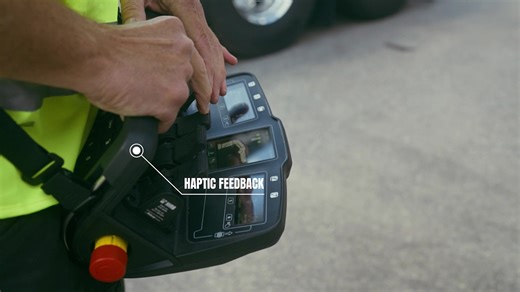 2.5K views · 123 reactions | Hiab is once again raising the bar with the CombiDrive 4, making remote loader crane operations smoother and safer than ever. ✨ The haptic feedback is next level, providing a seamless and responsive experience. Safety is a top priority with built-in hazard lights and fall detection —ensuring you're always in control. ⚠️ #HIAB #CombiDrive4 #Innovation #MaterialHandling #SafetyFirst | Hiab | Facebook