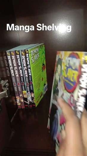 Demon Slayer manga shelving part -1🗡️😊🌟#demonslayer