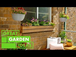 Give the Gift of a Window Planter Box | GARDEN | Great Home Ideas