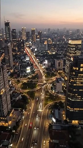 Jakarta Indonesia 🇮🇩 in 4K | Stunning City Views & Cinematic Drone Footage #usa