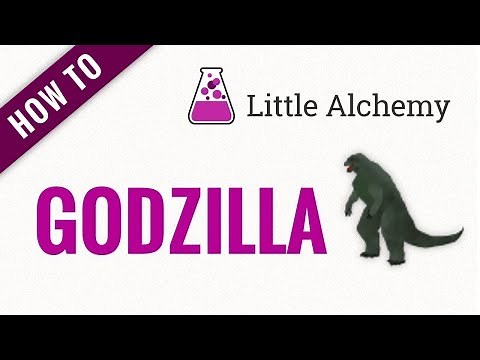 How To Make GODZILLA In Little Alchemy 1