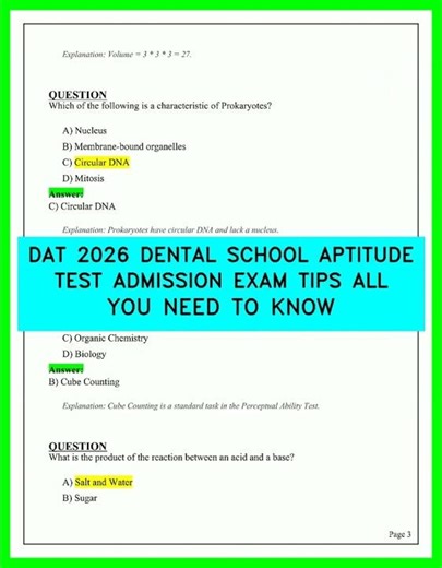 DAT 2026: The Ultimate Guide to the Dental Admission Test and Success Strategies
