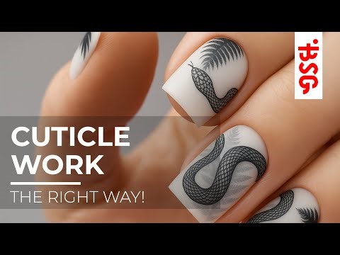 How to Treat Thin & Delicate Cuticles | Full E-File Manicure Tutorial for Nail Techs 💅