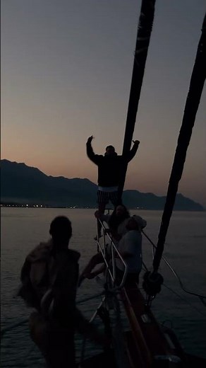 Junge denk mal an „Morgen“