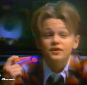 Timecapsule on Instagram: "1991 Bubble Yum commercial starring Omar Gooding and Leonardo DiCaprio.😄"