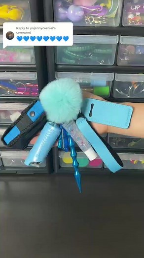 Replying to @yojannycorniel Blue Key Ring 💙💙#foryou #safetyfirst #safehumsafeinterent #selfdefensetools #femaledefence #selfdefensekeychain #femalesafety #keychains #selfdefenseforwomen #fyyy #keyring #fypシ #stitch #fyp #safekeychains #safety