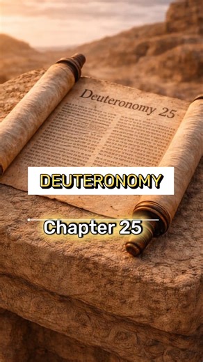 Deuteronomy 25 Explained: Justice, Mercy, and God’s Command to Remember Amalek #bibleshorts #justice