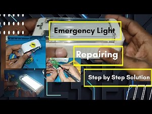 How to Repair Emergency Light at Home | Easy Step-by-Step Fix for Rechargeable LED Light