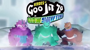 Heroes of Goo Jit Zu Glow Shifters TV Spot, 'Super Gooey and Glowy'