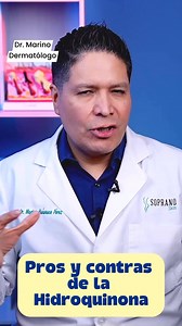 😰Pros y Contras de la hidroquinona 🤩 #dermatologia #hidroquinona #MANCHAS #cuidadodelapiel #despigmentante | Dr Marino Dermatólogo