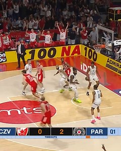 KK Crvena zvezda star player Nikola Kalinić knocked down all 5⃣ of his 3-point attempts in Game 2 of the 2022 AdmiralBet #ABAPlayoffs Finals. 🎯 That's the new all-time #ABAPlayoffs/Final Tournaments record for most 3-pointers made without a miss in a single game. 👏👏 | AdmiralBet ABA League