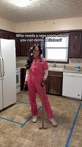 Follow along our 1976 home renovation! This kitchen is going to be HUGE when we’re done with it. If tiktok goes away, follow us on other socials! Linked in bio! #homereno #renovation #homerenovation #diy #homeimprovement | Newbuild Newlyweds