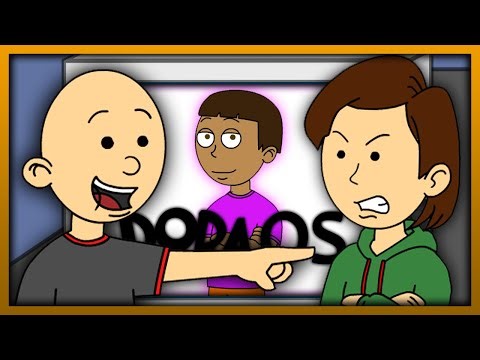 Caillou Installs Dora OS on Boris' Computer/grounded