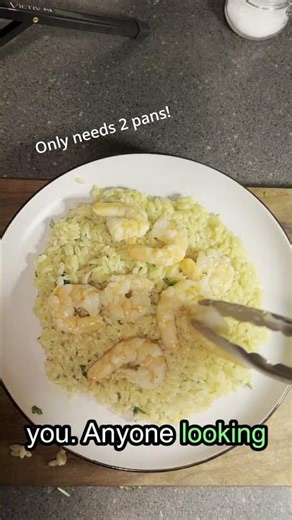 Lemon Shrimp Orzo — Easy, Fresh & Done in 25 Minutes 🍋🍤