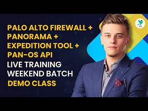 Palo Alto Firewall + Panorama + Expedition Tool + PAN-OS API | Live Training Demo Class
