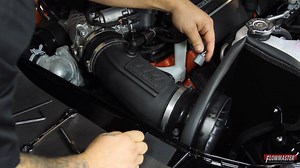 2.1K views · 25 reactions | See how to get more power from your SRT Hellcat with Steve as he installs a Flowmaster Delta Force Cold Air Intake. | Flowmaster | Facebook