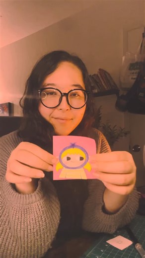 Zoë on Instagram: "A glimpse into my creative process and the story behind my cut paper Post-It art for Giant Robot’s Post-It Show. All my pieces are sold, but a second batch of post-its drops tomorrow! #artistofinstagram #griefjourney #healingthroughart"