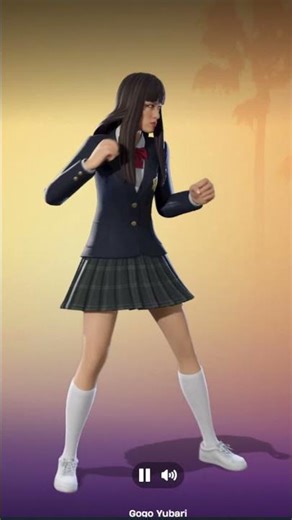NEW Gogo Yubari Skin - Fortnite Chapter 7