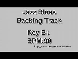 Jazz Blues - Key Bb - BPM 90 - Backing Track