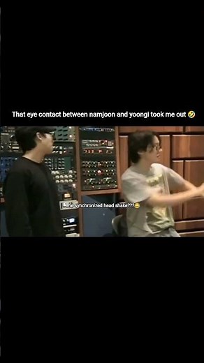 That eye contact between namjoon and yoongi took me out 🤣🤣 Subscribe For More🥰💜