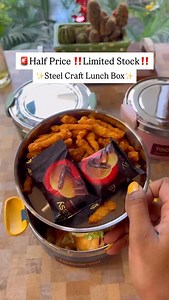 29K views · 422 reactions | Back in Stock with HALF PRICE ‼️❤️‍奈 . ✨These are the best food containers that provide ample food storage without bulking up your backpack, handbag, or lunchbox. Take the containers to school, work, picnic, camping or travel for convenient meal prep, lunches or snacking.✨ . Grab Yours Today✅ . #lunchbox #halfprice #salesalesale #reels #reelsindia | Catfatindia | Facebook