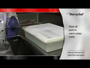 Merry Chef Oven Cleaning - Part 1 (Removing parts)