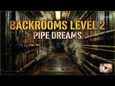 Backrooms Level 2 Pipe Dreams — Industrial Steam Tunnel Ambience (1 Hour)