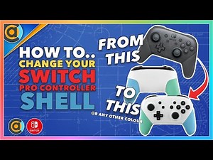 How to change the shell of your Switch Pro Controller with ExtremeRate.