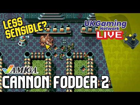 Cannon Fodder 2 | Amiga | UKGN LIVE #Amigapril