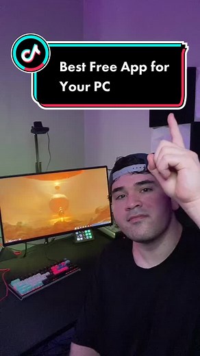 One of the Best Free Apps for Your PC🔥🙌🏽 #pctips #pcmr #pcgaming #gamer #freeapp #gamersetup #brewsterisgaming #brewsterisalive