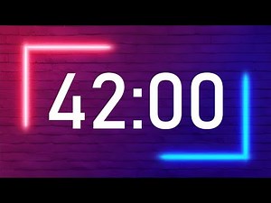42 Minute Timer Countdown ⏰