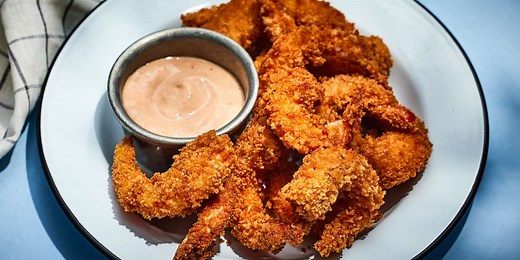 Japanese-Style Deep-Fried Shrimp