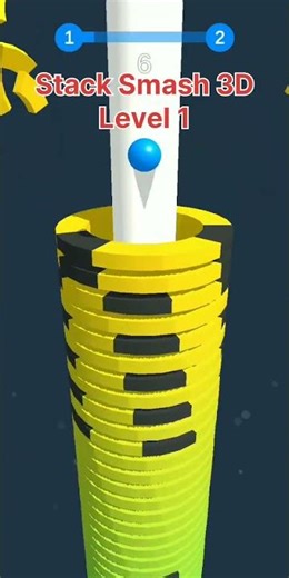 Stack Smash 3D Level 1 #mani7ns #gameplay #gaming