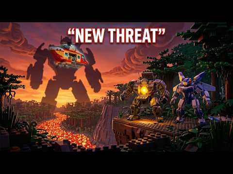 Lego Jungle Mecha Chase | Energy Core Heist Stop Motion Brickfilm