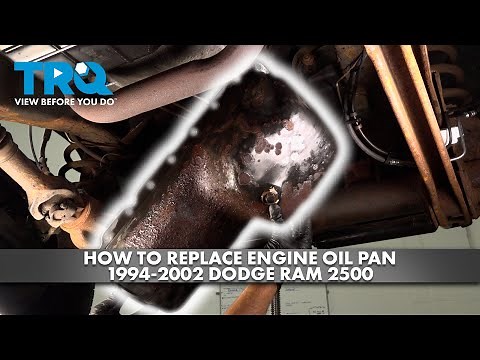 How to Replace Engine Oil Pan 1994-2002 Dodge Ram 2500