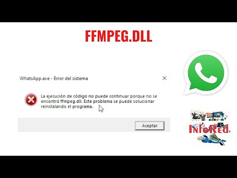 📌 🛠️ Cómo solucionar el error FFMPEG.DLL en WhatsApp de Escritorio 📱💻