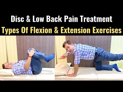 Lower Back Pain Exercises, Flexion and Extension, Low Back Pain Treatment, Herniated Disc Exercises