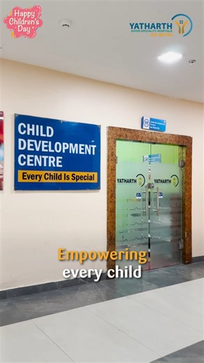 1.3K views · 90 reactions | Empowering every child to learn, play, and shine brighter every day. Because every little step today builds a stronger tomorrow. . . . . . . ️ #childdevelopmentcentre #child #YatharthHospitals #happychildrensday #paediatrics #TrendingReels #childrensday | Yatharth Super Specialty Hospitals | Facebook
