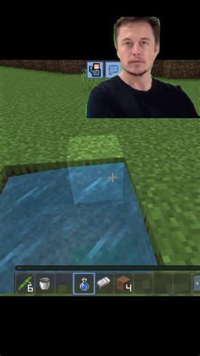 UNLIMITED WATER 🌊 TRICK #minecraft #viralshort
