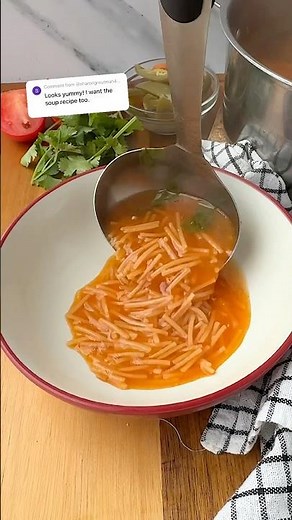 You Asked, I Cooked: Sopa de Fideo 🍅🥣