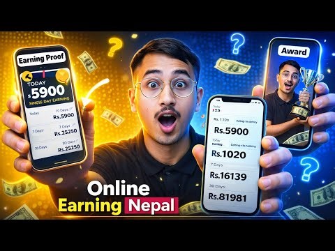 Work From Home Nepal 🇳🇵| Online Earning Rs.30k–40k Per Month in Nepal 2026 | Online Earning in Nepal