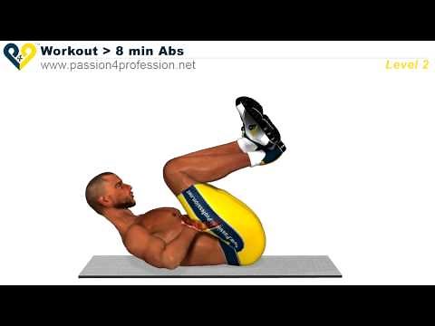 8 Min Abs Workout Level 2