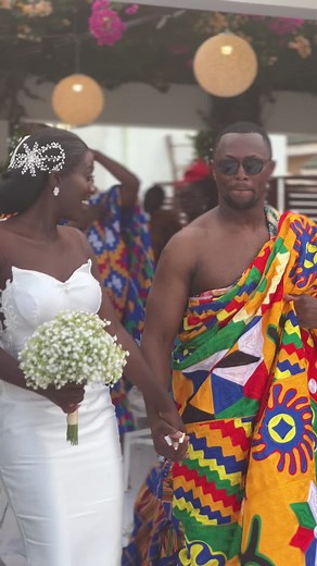 Ampofowaa and Dynamo 2022 Wedding Highlights