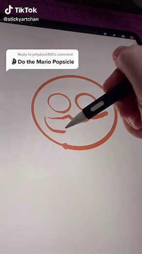 Super Mario Popsicle Art Challenge