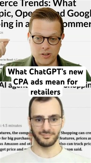 🪧💵 What ChatGPT's New CPA Ads Mean for Retailers