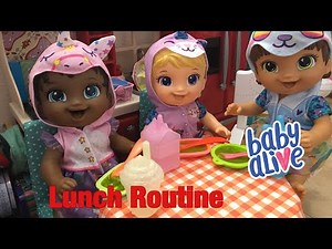 BABY ALIVE NEW Tinycorn dolls Lunch Routine