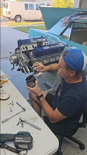 #fuelpump Installation on a #ford #classiccars #automobile #mechanic #fordperformance #edelbrock