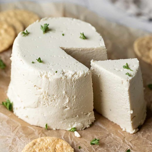 Homemade Vegan Feta Cheese